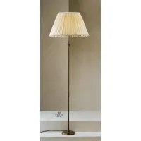 Picture Floor lamp with a thinly twisted tube and a conical shade - Il Paralume Marina