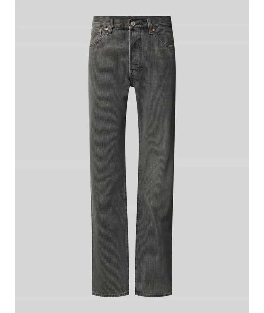 obrazek 1 Spodnie o kroju regular fit z 5 kieszeniami model ‘501’