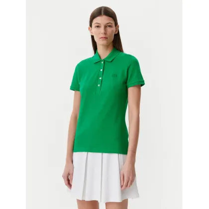 Zdjęcie Lacoste Polo PF5462 Zielony Slim Fit