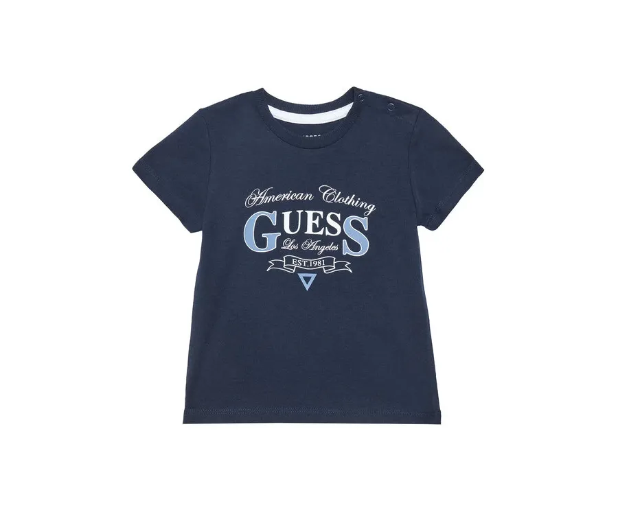 obrazek 1 Guess T-Shirt N5YI20 K8HM4 Granatowy Regular Fit