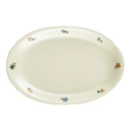 Zdjęcie Piękny owalny porcelanowy półmisek do serwowania w stylu klasycznym - Seltmann Weiden