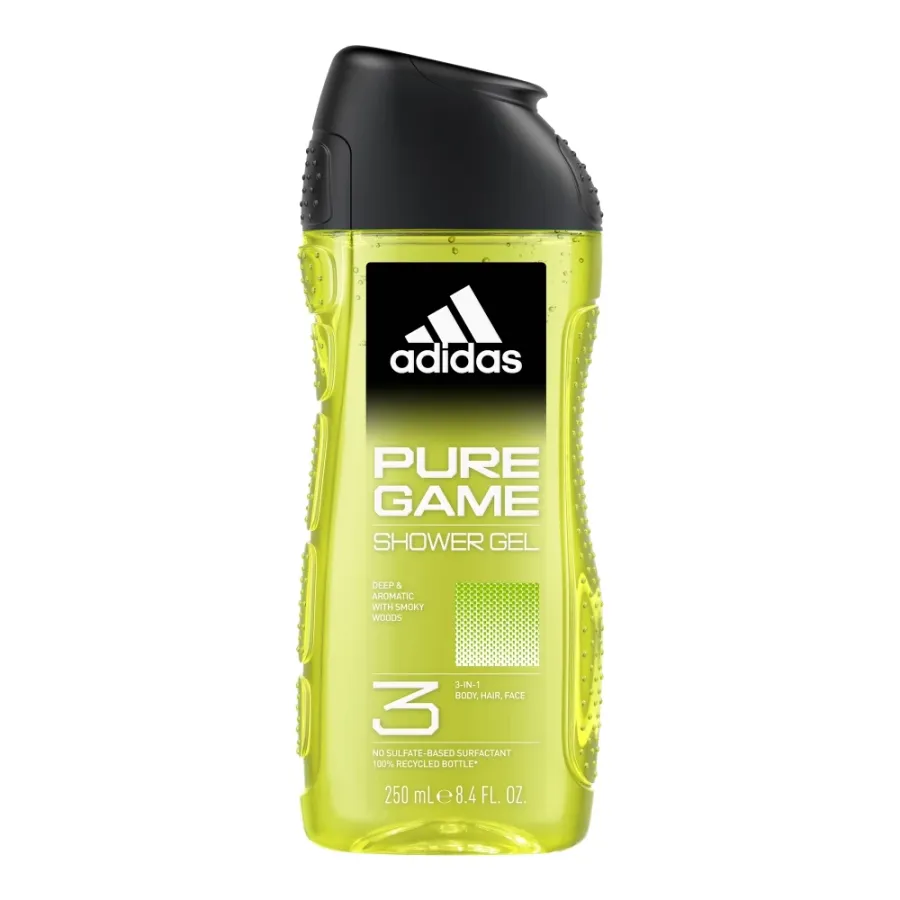 obrazek 1 Adidas Pure Game Żel pod prysznic dla mężczyzn, 250 ml 250 ml