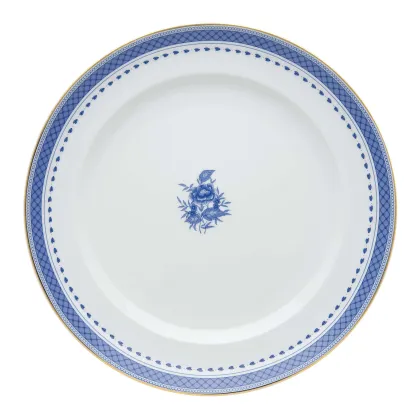 Zdjęcie Płaski okrągły talerz z porcelany z klasycznej kolekcji Cozinha Velha - Vista Alegre