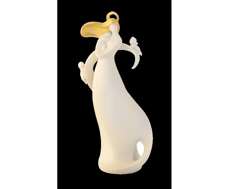obrazek 1 Święta kobieta z aniołkami - porcelanowa figurka do salonu