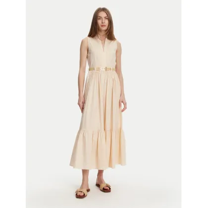 Zdjęcie TWINSET Sukienka codzienna 251TT2101 Beżowy Regular Fit