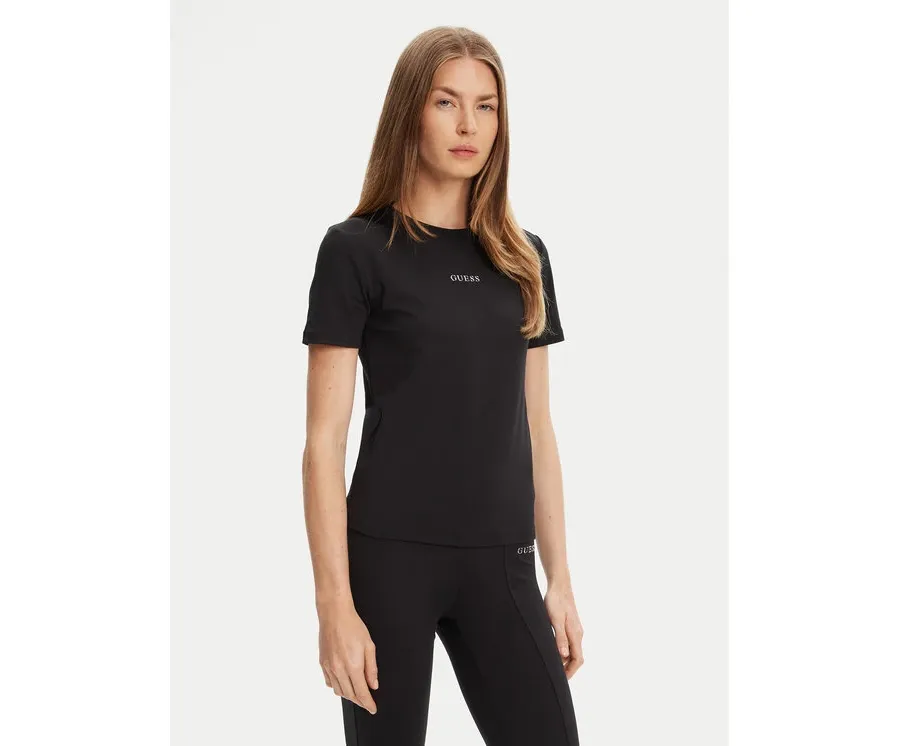 obrazek 1 Guess T-Shirt V5RI10 KCD02 Czarny Regular Fit