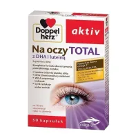 Zdjęcie Doppelherz Aktiv Na Oczy Total, Suplement diety wspomagający wzrok, Kapsułki DOPPELHERZ