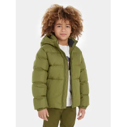 Zdjęcie Tommy Hilfiger Kurtka zimowa Essential KB0KB08341 S Khaki Regular Fit