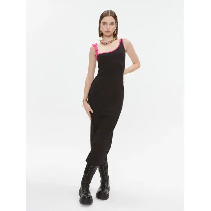 Zdjęcie Versace Jeans Couture Sukienka codzienna 75HAO976 Czarny Slim Fit