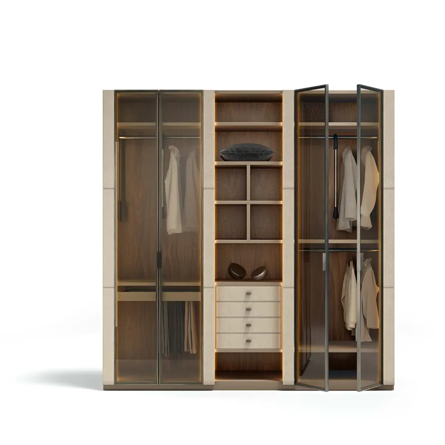 obrazek 10 Ekskluzywna włoska garderoba w stylu modernistycznym