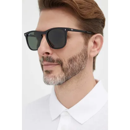 Zdjęcie Ray-Ban okulary przeciwsłoneczne kolor czarny 0RB2210