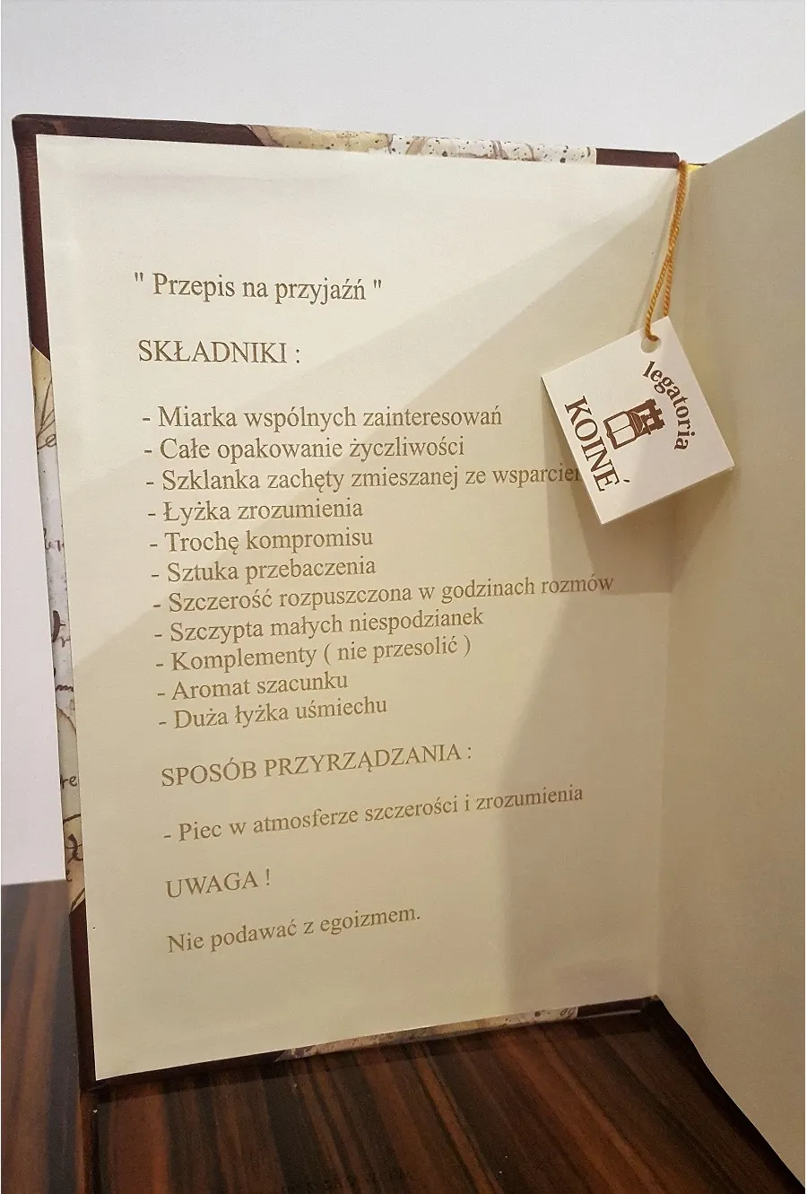 obrazek 3 Solidny zeszyt na przepisy