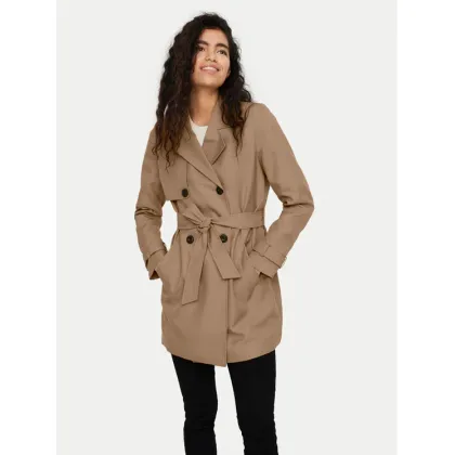 Zdjęcie Vero Moda Trencz Celeste 10239411 Brązowy Regular Fit