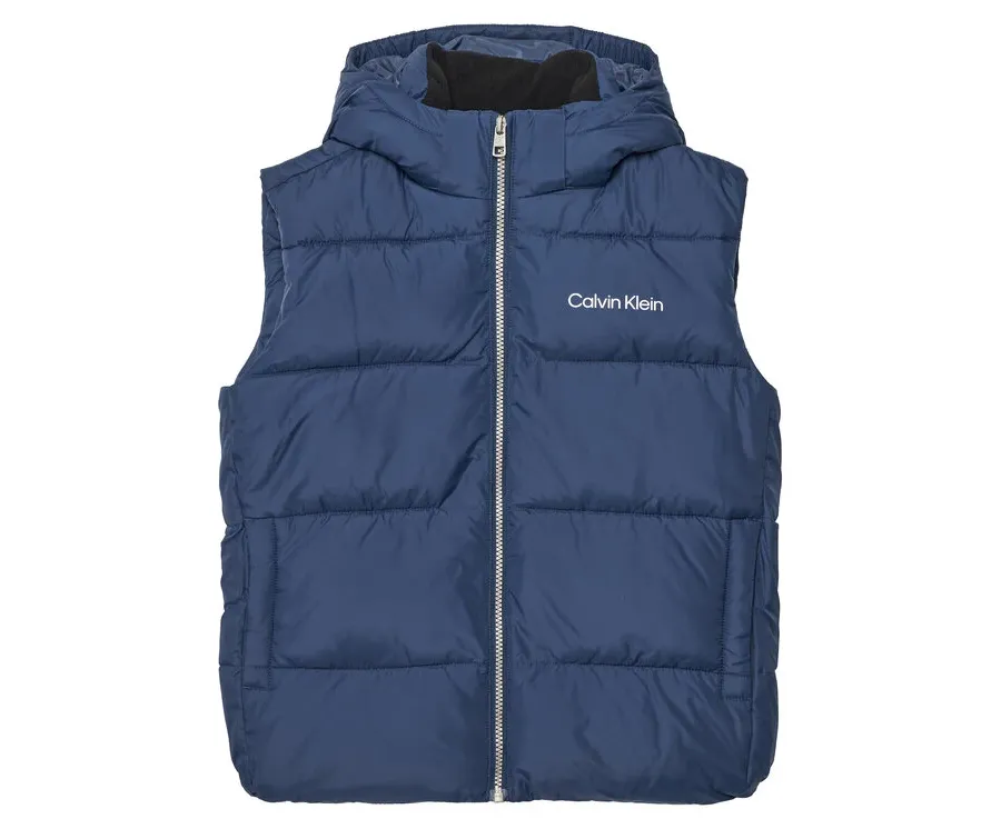 obrazek 1 Calvin Klein Jeans Bezrękawnik IB0IB02535 D Niebieski Regular Fit