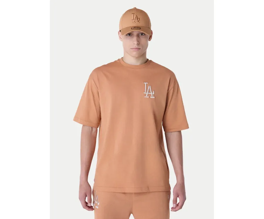 obrazek 1 New Era T-Shirt LA Dodgers MLB League Essential 60596179 Pomarańczowy Regular Fit