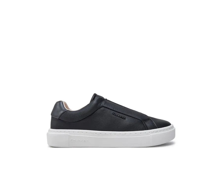 obrazek 1 Calvin Klein Sneakersy Cupsole Slip On W/Ml HW0HW02289 Czarny