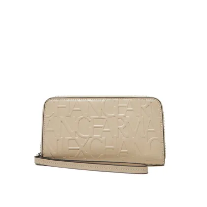 Zdjęcie Armani Exchange Duży Portfel Damski 948451 CC793 U1092 Beżowy