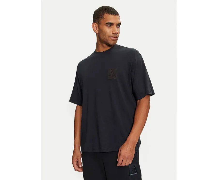 obrazek 1 Armani Exchange T-Shirt 6DZTJG ZJ8EZ 1510 Granatowy Regular Fit
