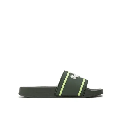 Zdjęcie Pepe Jeans Klapki Slider Logo B PBS70054 Khaki