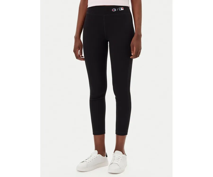 obrazek 1 Champion Legginsy 117975 Czarny Slim Fit