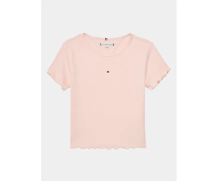 obrazek 1 Tommy Hilfiger T-Shirt Essential KG0KG08138 Różowy Regular Fit