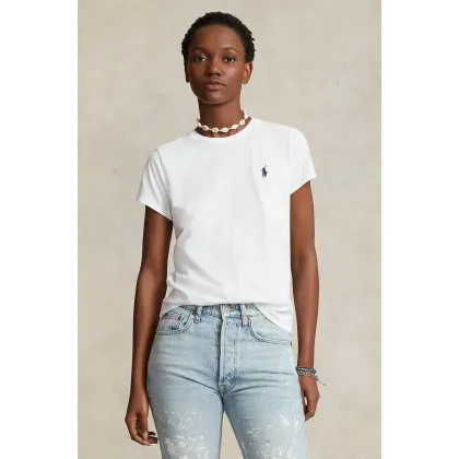 Zdjęcie Polo Ralph Lauren t-shirt bawełniany kolor biały 211898698