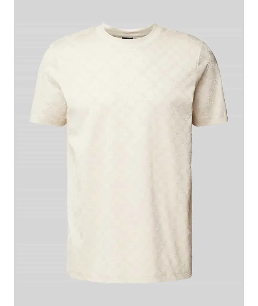 obrazek 1 T-shirt z nadrukiem z logo na całej powierzchni model ‘Panos’