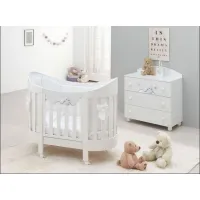 Picture Oval baby bed - Italbaby