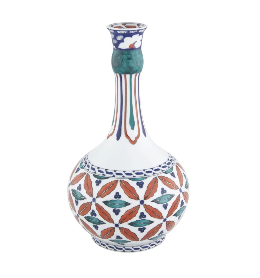 obrazek 1 Porcelanowy wazon Nanquim w geometryczne, roślinne wzory - Vista Alegre