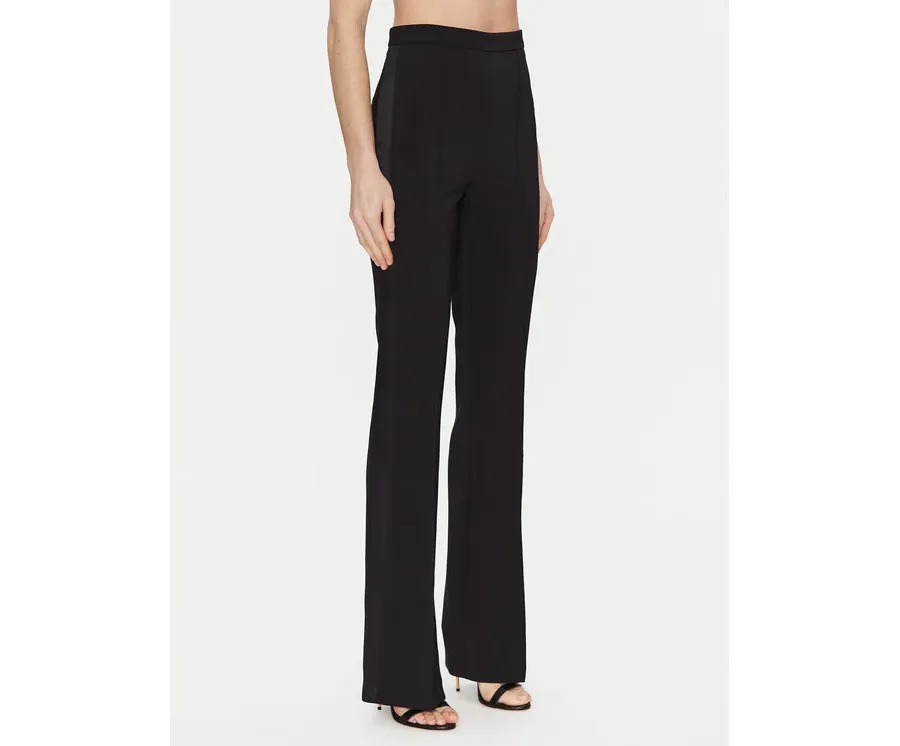 obrazek 1 Elisabetta Franchi Spodnie materiałowe PA-082-51E2-V320 Czarny Regular Fit
