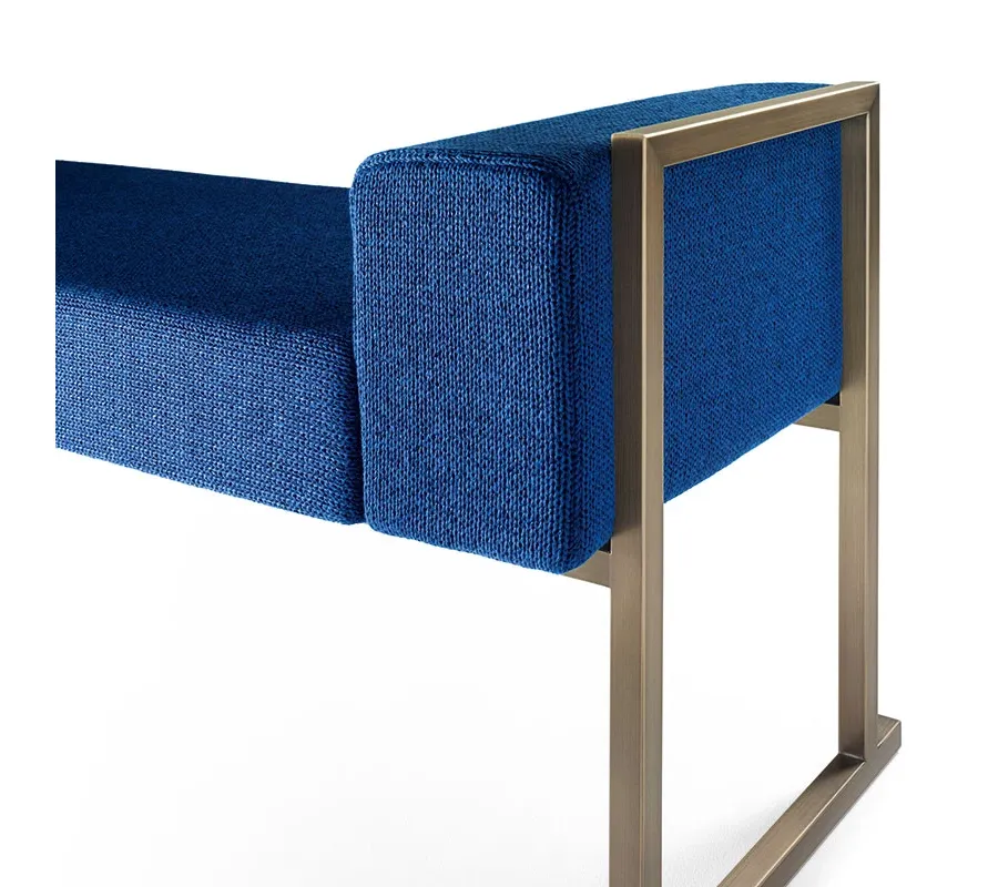 obrazek 3 Luksusowa ławeczka TR100 z tkaniny Rubelli z Włoch