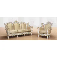 Zdjęcie Piękna włoska trzyosobowa sofa w stylu antycznym – Morello Gianpaolo