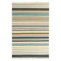 Picture Subtle kilim striped rug - KASHBA SPLENDID 48607