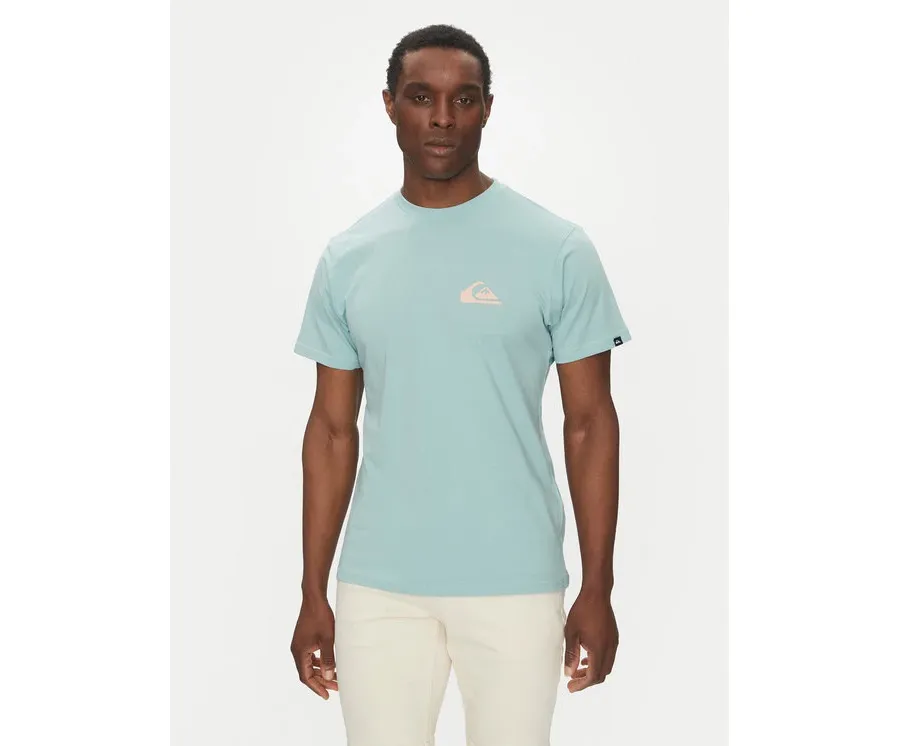 obrazek 1 Quiksilver T-Shirt EQYZT08042 Turkusowy Regular Fit