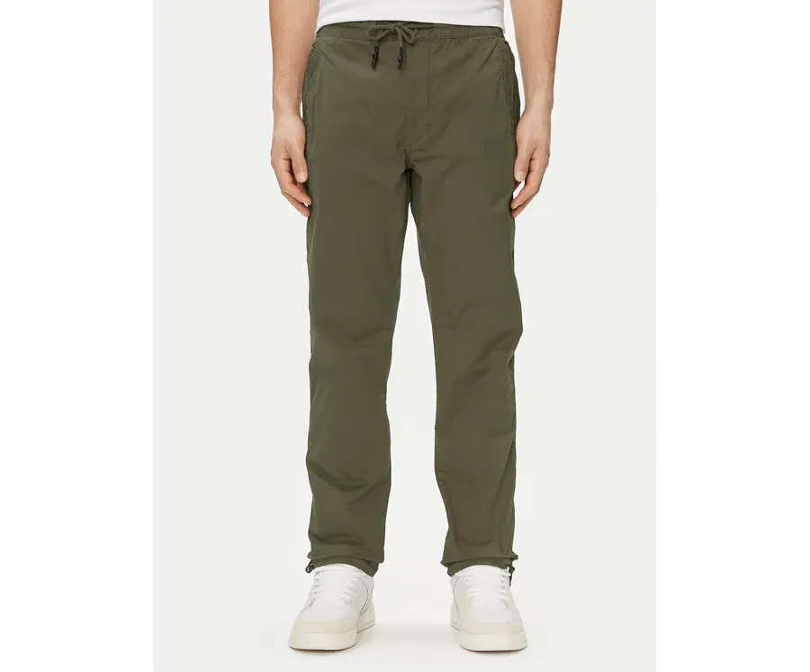 obrazek 1 Pepe Jeans Spodnie materiałowe Parachute Pant PM211685 Khaki Regular Fit