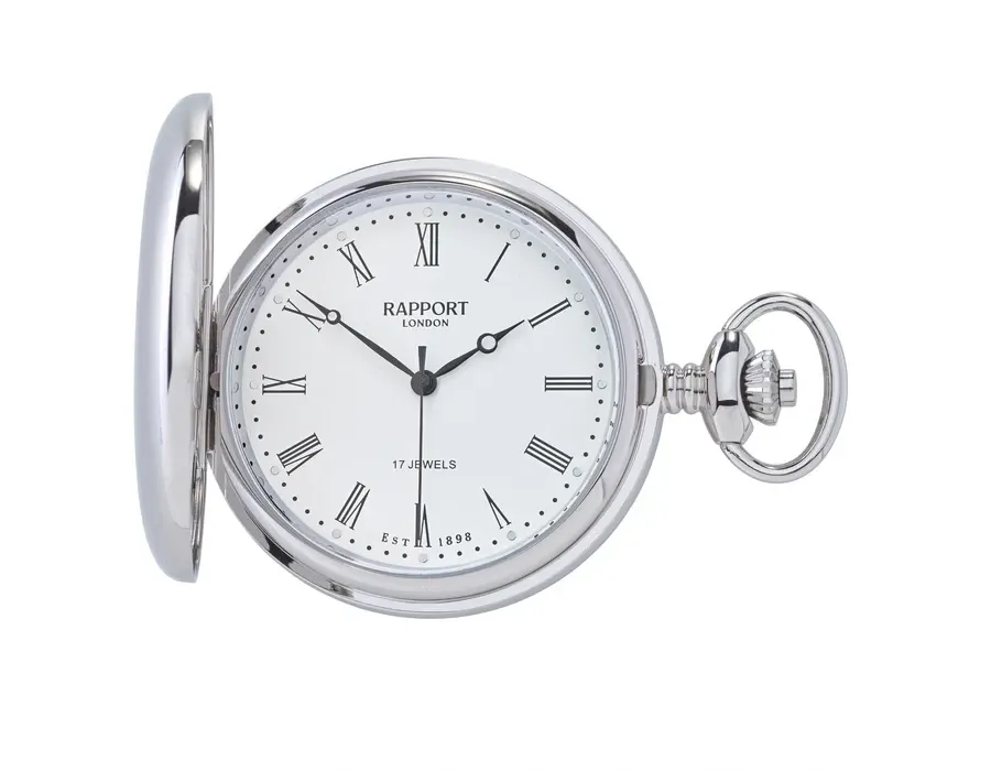 picture 1 Silver pocket watch with a diameter of 48 mm