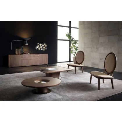 Zdjęcie Luksusowy, Kwadratowy Stół Kawowy z Cokołem Marmurowym Wykańczany Mosiądzem - Bamax