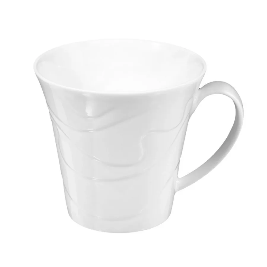 obrazek 1 Piękna porcelanowa filiżanka do kawy z reliefowym zdobieniem - Seltmann Weiden