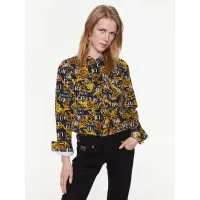 Zdjęcie Versace Jeans Couture Kurtka jeansowa 74HAS453 Czarny Regular Fit