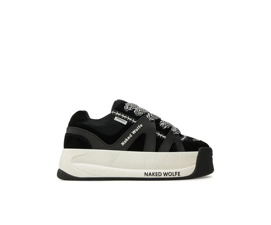obrazek 1 Naked Wolfe Sneakersy Slide Czarny