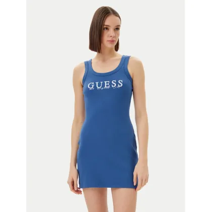 Zdjęcie Guess Sukienka codzienna V5GK06 K8RT2 Niebieski Slim Fit