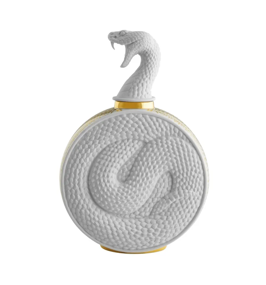 obrazek 1 Porcelanowa butelka z wężem w stylu Art Deco - Vista Alegre