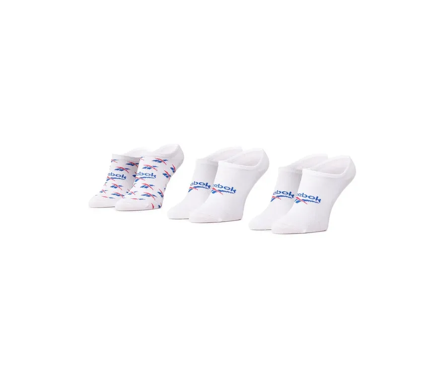 obrazek 1 Reebok Zestaw 3 par stopek unisex Cl Fo Invisible Sock 3P GG6680 Biały