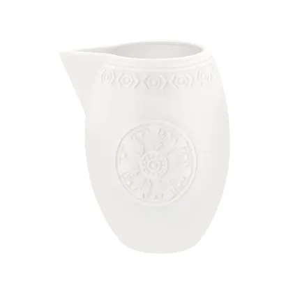 Picture Porcelain milk jug Ornament with white relief - Vista Alegre