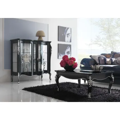 Zdjęcie Luksusowy kwadratowy stolik kawowy w stylu klasycznym – Morello Gianpaolo