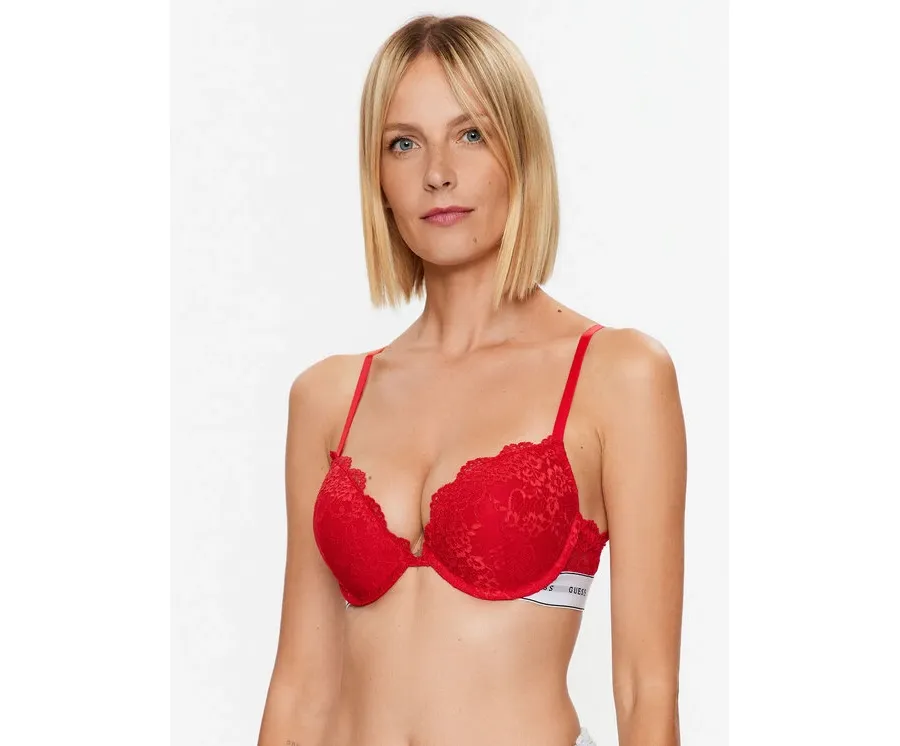 obrazek 1 Guess Biustonosz z fiszbiną Belle O3RC18 KBBT0 Czerwony