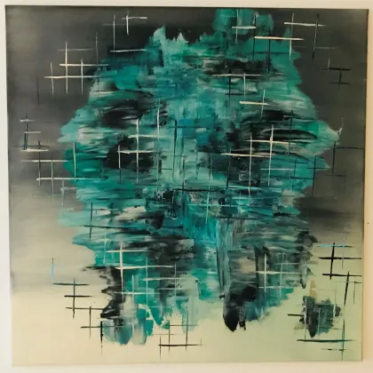 Zdjęcie Sadness, akryl na płótnie