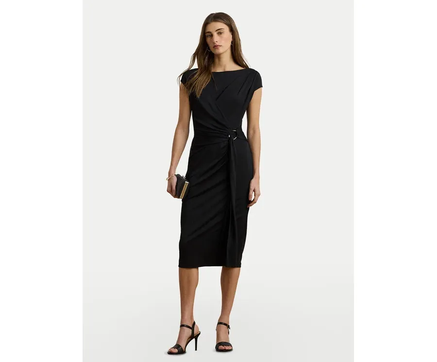 obrazek 1 LAUREN RALPH LAUREN Sukienka koktajlowa 200973601001 Czarny Slim Fit