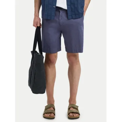 Zdjęcie Selected Homme Szorty materiałowe 16097541 Fioletowy Loose Fit