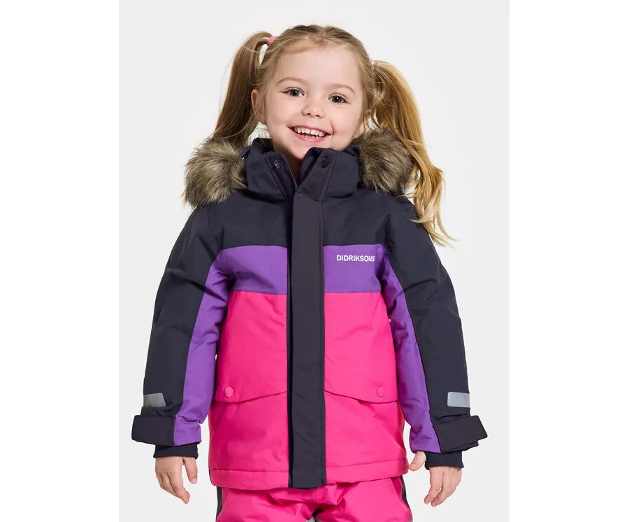 obrazek 1 Didriksons Parka Bjärven Kids Parka 2 504898 Różowy